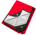 Arcturus All-Weather Outdoor Survival Blanket, Thermal Emergency Blanket, Reflective Heat Tarp with Grommets, Lightweight for