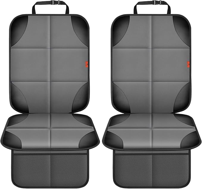 Car Seat Protector 1 Pack Car Seat Cushion Mat Thickest Padding,Waterproof 600D Fabric Car Seat Covers for Non-Slip Backing M
