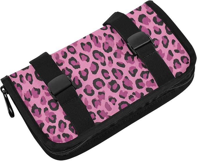 Car Tissue Holder Car Visor Organizer Tissue Box Holder for Car Sun Visor Organizer with Car Vehicle Accessories Essentials Interior for Women Men Pink Leopard Spots DarkMarks