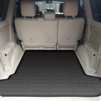 Floor Mats for Toyota 4Runner 2003-2009, NOT for with 3rd Row Seats, NOT for Sport, 4th gen 4runner Floor Mats for 4Runner SR5 | Limited, ONLY for 5 Seats, TPE Front & Rear Row & Cargo Liner