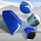 Jaronx Compatible with Tesla Model Y Side Mirror Cover Replacement 2020 2021 2022 2023 2024, Right Passenger Side Blue Door Wing Rearview Mirrors CoverCap for Tesla Model Y Accessories