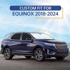 FSHAANY'S 8pcs Car Window Shades for Chevrolet Equinox 2018-2024, Full Coverage Sunshades for Front Rear Side Windows and Windshield, UV Protection Shades for Privacy and Sun Block