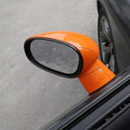 Voodonala for Challenger Rearview Mirror Cover Decoration Trim for 2009-2022 Dodge Challenger, ASB Orange, 10pcs