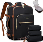 LOVEVOOK Travel Backpack for Women & Men 40L,Airline Approved Carry On Backpack Travel Essentials,TSA Carry on Luggage,Waterp