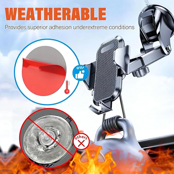 8Pcs Adhesive Dashboard Mounting Disk Set, 2" Heat Resistant Double Sided Mounting Sticker Tape for Car Dashboard Windshield Camera GPS Holder with 4 Adhesion Promoter (4Pcs Round+4Pcs Square)