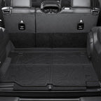 Floor Mats for Jeep Wrangler JL Gas 2018-2025 2026, All Weather Floor Mats Trunk Cargo Liner and Door Sill Guards Accessories (Fit 4-Door Unlimitied)