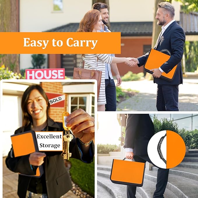 Portable Key Organizer with Handle, Fireproof and Waterproof Key Case, Key Holder with 54 Hooks and Tags Portable Key Storage