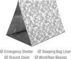 Swiss Safe 4 Pack Mylar Emergency Blankets for Survival - Compact & Insulated for Cold Weather - Designed for NASA, Outdoor, 