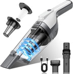 Handheld Vacuum Cordless, 15000PA Powerful Suction Hand Held Vacuum Cleaner, Car Vacuum Portable Cordless with Large-Capacity