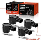 A-Premium 4-PC Reverse Backup Parking Assist Sensor Compatible with Select Chevrolet, GMC, Buick and Cadillac Models - Equino