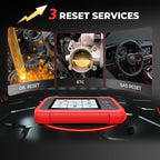 Launch OBD2 Scanner CRP123X Elite, 2026 Lifetime Update WiFi Scan Tool, Engine at SRS Airbag Scanner, 3 Resets Diagnostic