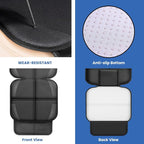 Meolsaek Car Seat Protector for Child Car Seat, Durable 600D Fabric Waterproof Car Seat Cover with Thick Pad Non-Slip Backing