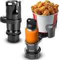 Car Cup Holder Expander 2 in 1, Expandable Cup Holder with Adjustable Base, The Upper Part Fits Yeti, Ramblers, Hydroflask, Other Large Bottles/Mugs, expandable to 3"-6.5"
