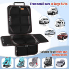 Bacgnyer Car Seat Protector, 2 Pack of Seat Protectors, Thickest Padded 600D Fabric Padding, Waterproof, Durable, Anti Slip B