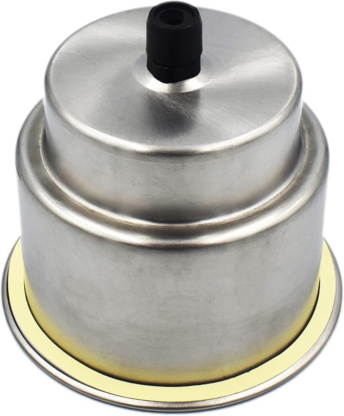 Yuanhe 4pcs Stainless Steel Cup Drink Holder with Drain for Marine Boat RV Camper