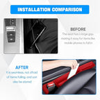 2PCS Car Seat Gap Filler Organizer, Car Seat Organizer, Multifunctional Seat Gap Storage Box for Phone Key, Fill The Gap & Stop Things from Dropping, Universal for Most Vehicles (Red)