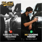 Car Headlight Restoration Kit, No Power Tools Required, Restoring to Like-New Condition, Covers 2-3 Vehicle Headlight Treatme
