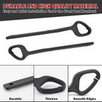 Front Seat Belt Holder Guide Extension For Ford Mustang EcoBoost GT 2015-2022 (Pair)