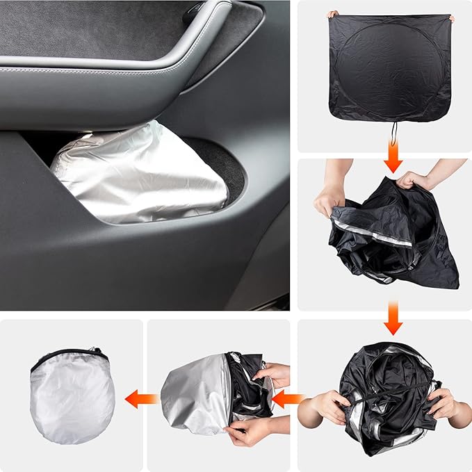 Custom Fit 2019-2024 2025 Subaru Forester SUV, Crossover, Base, Premium, Sport, Limited Sun Visor Accessories Sun Shade Sunshade Windshield Cover, Window Shade for Forester Blocks UV Protector Shield