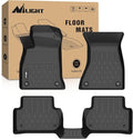 Nilight TPE Floor Mats for Audi A4 S4 2017 2018 2019 2020 2021 2022 2023 2024 2025 All Weather Custom Fit Heavy Duty Floor Liners