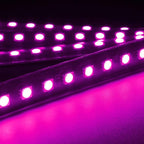 Car LED Strip Light, EJ's SUPER CAR 4pcs 48 LED Car Interior Lights Under Dash Lighting Waterproof Kit,Atmosphere Neon Lights Strip for Car,DC 12V(Pink)