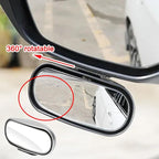 Blind Spot Mirror for Car 2 Pack, Adjustable Convex Wide-Angle Blindspot Mirrors, 360° Rotatable Small Stick-On Blind Side Mirror for Cars, SUVs & Trucks