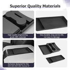 LUWU Center Console Tray Set 2023 2024 2025 2026 Hummer EV SUV Accessories Lower Storage Tray Armrest Console Organizer 2PCS