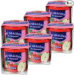 Auto Dynasty Pack of 6 My Shaldan Japanese Car Cup-Holder Natural Air Freshener Cans, (Apple Scented)