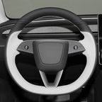 MEWANT Tesla Model 3 Highland/Model Y DIY Stitching Steering Wheel Cover Wrap for Tesla Model 3 Highland 2023-2025/Model Y 2025 Highland for Tesla Model 3/Model Y Accessories