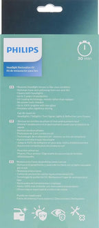 Philips Headlight Restoration Kit with UV protection - Complete Kit to restore headlight lenses