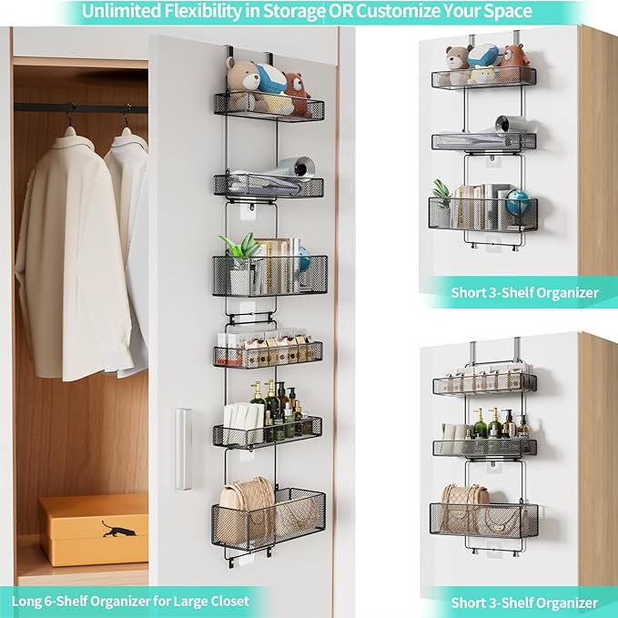 HapiRm Over The Door Organizer and Over The Door Storage