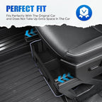 Cybertruck 1st Row Under Seat Front Storage Box 2PCS - Truck Under Seat Tool Box for 2024 Tesla Cybertruck with Removable