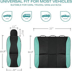 Skechers Car Seat Covers,Leather Seat Covers with GOGA Mat Technology,Waterproof Car Seat Covers Full Sets,Airbag Compatible,