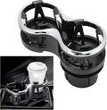 Car Cup Holder Expander 2-in-1 Drink Holder Extender Dual Cupholder Expander Organizer for 12-16oz Cups Cans Milk Ashtray