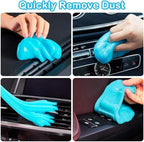 Car Cleaning Gel Slime - Mud for Interior, Keyboard & Remover, Car Wash Cleaning Tool(2pc)
