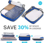 Compression Packing Cubes, Gonex Extensible Storage Mesh Bags Organizers