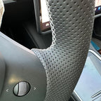 MEWANT Hand Stitched Steering Wheel Cover for Tesla Model 3 2017-2023 / Model Y 2020-2023 for Tesla Model 3/Y Accessories