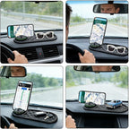 Multifunctional Car Anti-Slip Mat, Multifunction Car Anti-Slip Mat, Multi Function- Universal Non-Slip Dashboard Pad to Secur