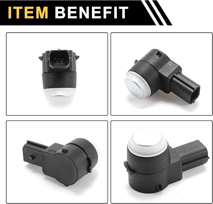 4 Pcs Bumper Backup Parking Sensor for Chevrolet Silverado for GMC Sierra 1500 2500 HD 2007-2013 Reverse Parking Assist Senso