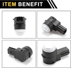 4 Pcs Bumper Backup Parking Sensor for Chevrolet Silverado for GMC Sierra 1500 2500 HD 2007-2013 Reverse Parking Assist Senso