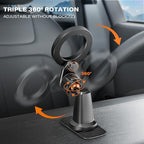 APPS2Car Compatible for Magsafe Phone Holder for Car - Designed for iPhone 17/16/15/14/13/12 Official Magsafe Case