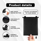 Vrasly 2 Pack Roller Car Side Window Sun Shade, Retractable Car Window Shade for UV and Sun Glare Protection (18"x20")