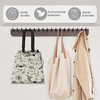 Car Trash Bag Large Hanging Can for Back of Seat, Cute Waterproof Car Garbage Bag for Vehicle, Travelling, Outdoor Cute Bat