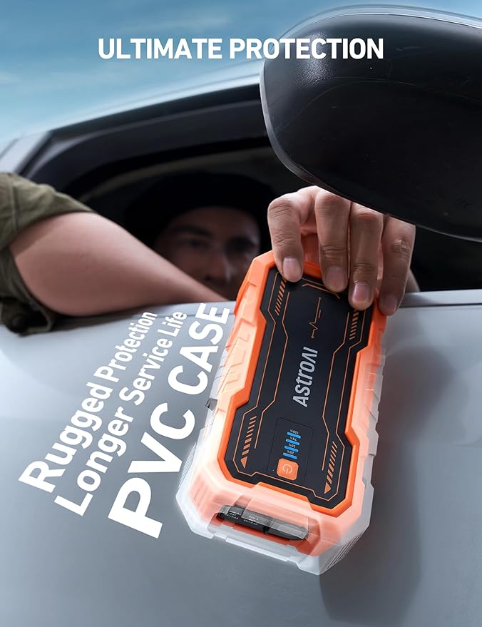 AstroAI S8 Pro Car Battery Jump Starter, 3000A Peak Jump Starter Battery Pack for Up to 9.0L Gas & 7.0L Diesel Engines, 12V