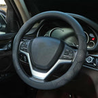 Leather Steering Wheel Cover for Chevy Silverado 1500 2500 3500, for GMC Sierra 1500 2500 3500, for Toyota RAV4 Corolla Camry
