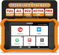 2026 LAUNCH Creader Elite V2.0 fit for Mercedes-Benz MB Sprinter Maybach Bi-Directional Scan Tool, OBD2 Scanner, Full System