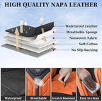 Coverado Seat Covers, Car Seat Covers Front Seats, Leather Seat Covers for Cars, Waterproof Automotive Seat Covers Car Seat P