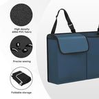 Car Trunk Organizer, Waterproof Collapsible Cargo Bag with 4 Pockets,Backseat Hanging Large Storage with Adjustable Straps, St