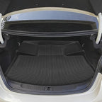 Floor Mats for Chevy Malibu 2013 2014 2015, Also for 2016 Chevrolet Malibu Limited, 8th gen Malibu Floor Mats for Malibu LS LT LTZ Eco, 1st & 2nd Row & Cargo Liner, TPE Anti-Slip Waterproof Duty