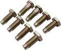 8PCS 64-81 Front Seat Belt Floor Pan Mounting Attachment Bolts Bow Tie Head Hardtop